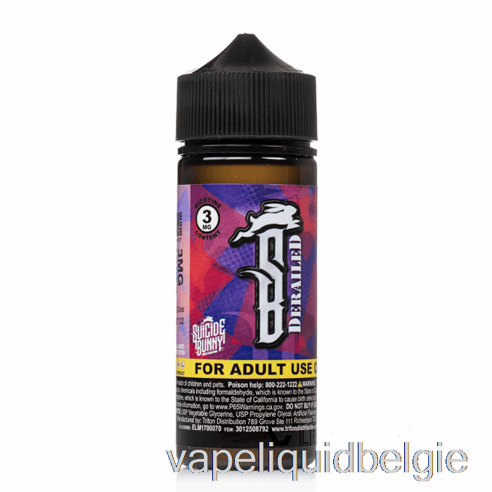 Vape-vloeistof Ontspoord - Zelfmoordkonijntje - 120 Ml 3 Mg